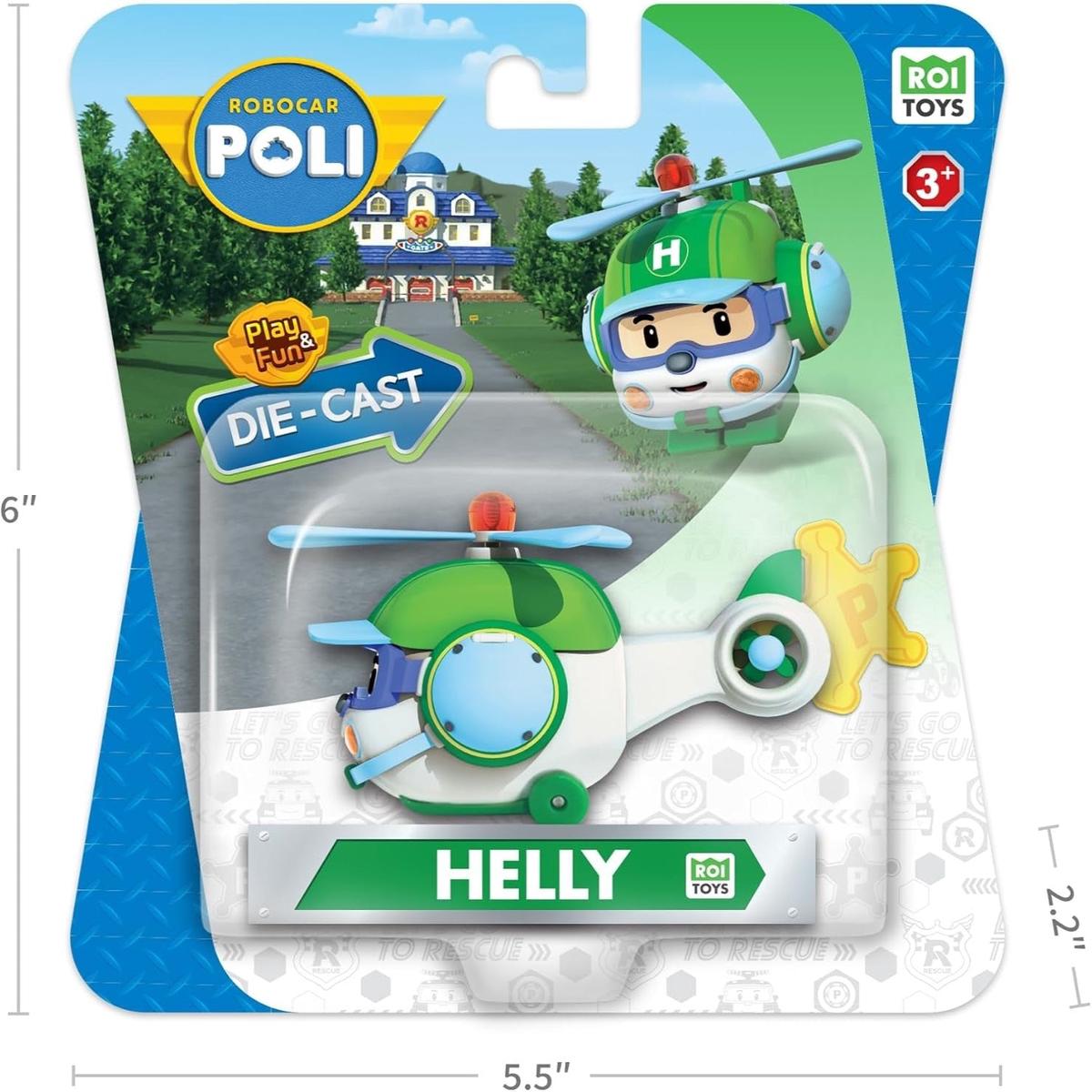 Robocar Poli: Play and Fun Die Cast Car – [Helly]