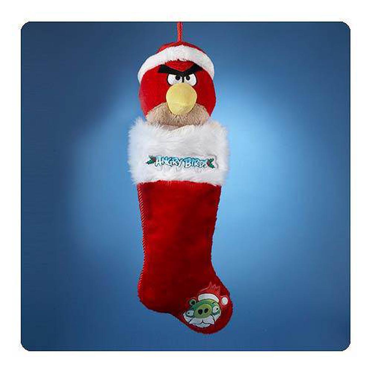 Kurt Adler – Angry Birds Plush Head Stocking