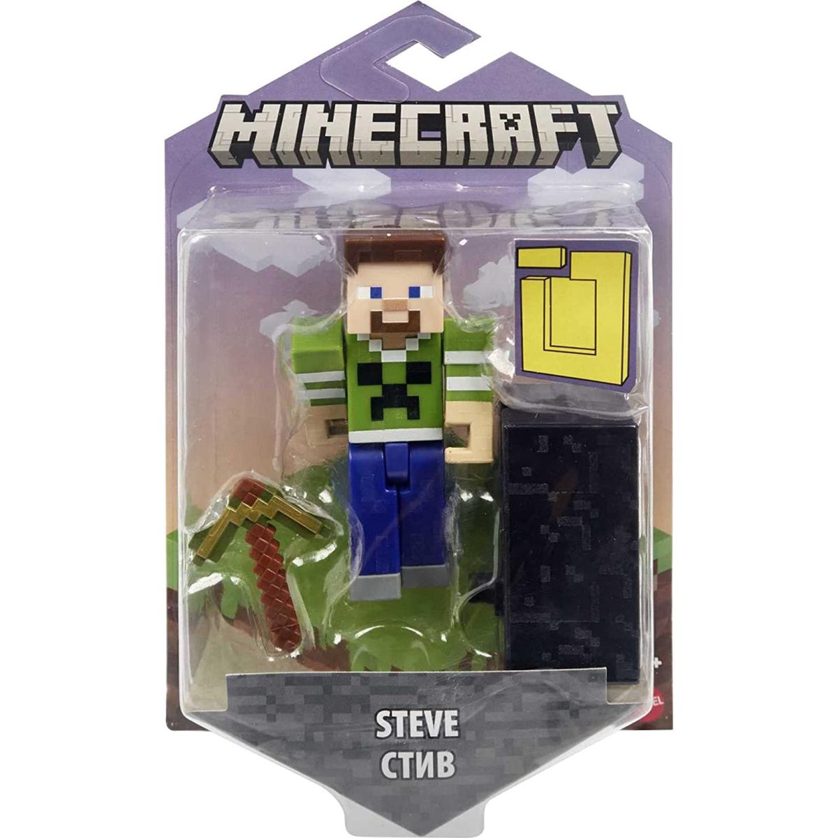 Minecraft Craft-A-Block 3.25″ Figure – Steve