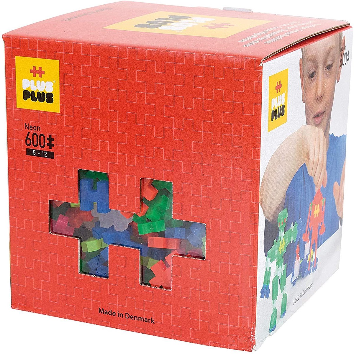 Plus-Plus – Mini Neon 600Pc