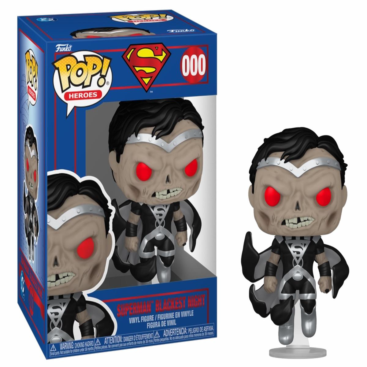 Funko Pop Superman Blackest Night 612