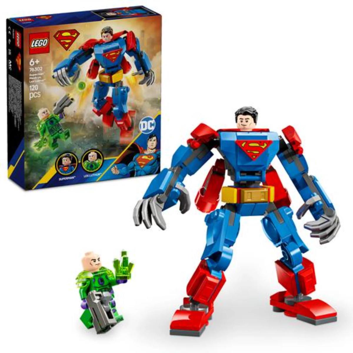 LEGO DC Comics Superman Mech vs Lex Luthor