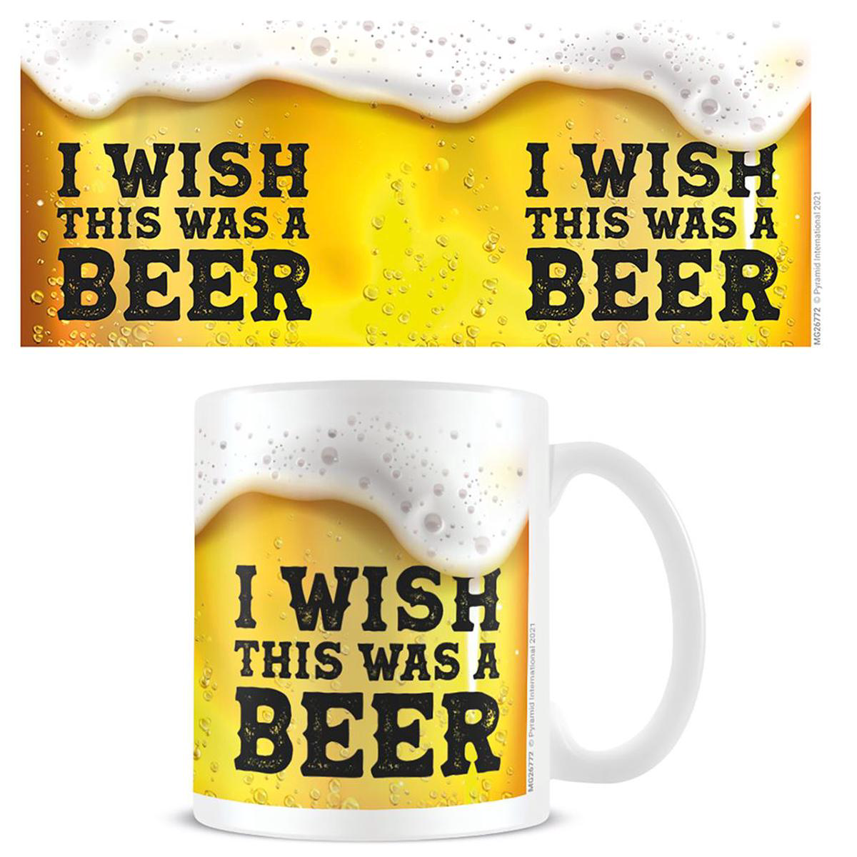 I WISH THIS WAS BEER GENERIC MUGS