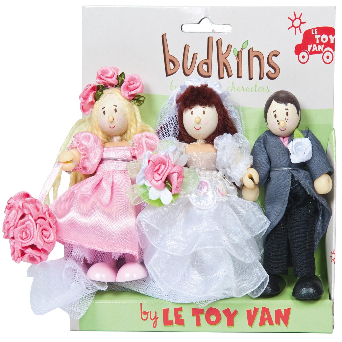 Le Toy Van Wedding Day Budkins Set