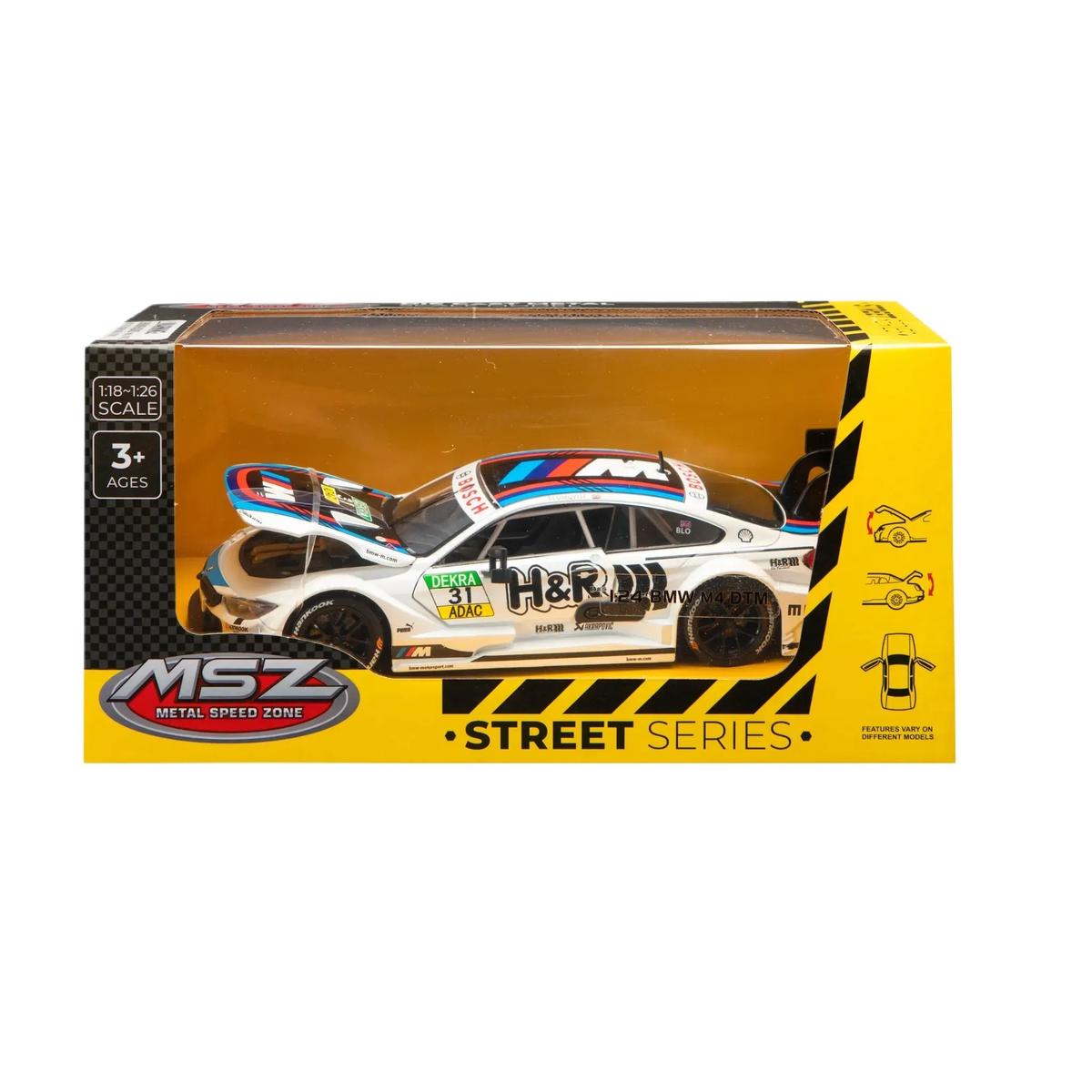 124 BMW M4 DTM (20cm Long) – White