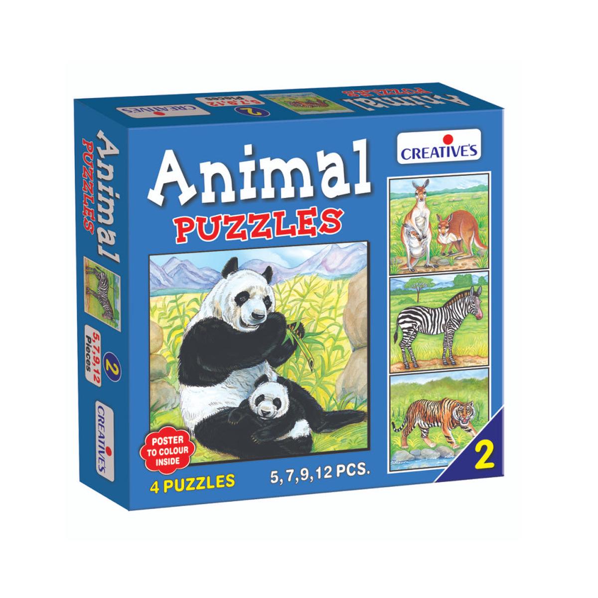 Creatives Animal Puzzle No2 0702