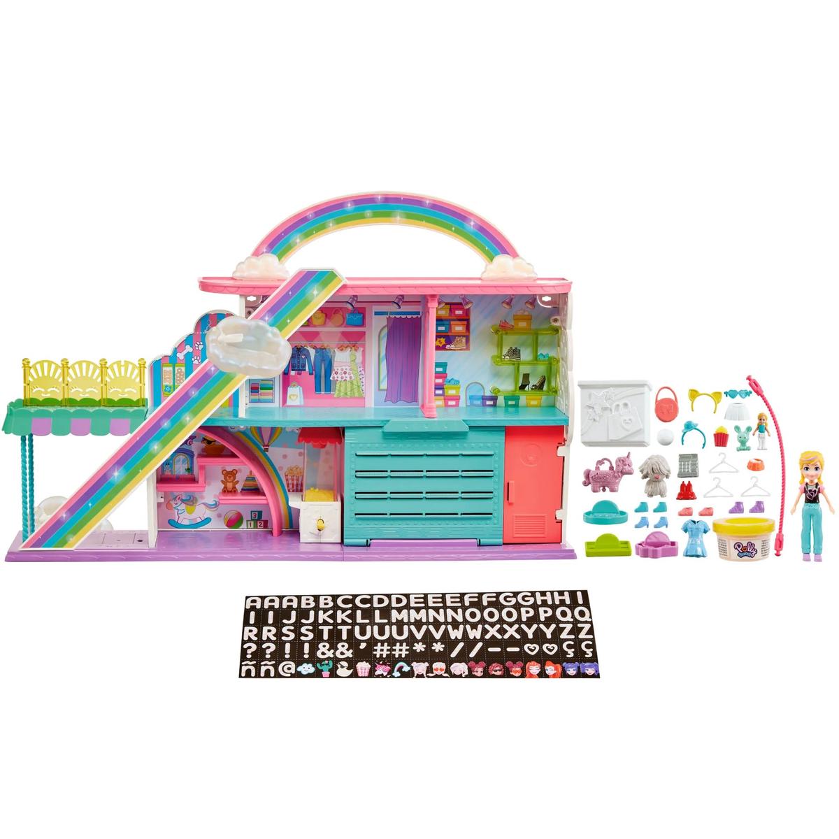 Polly Pocket Sweet Rainbow Mall