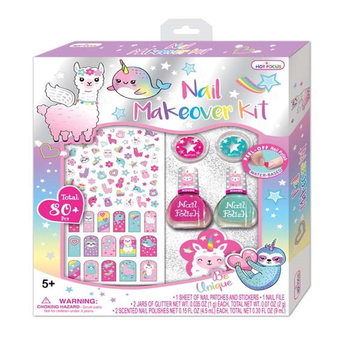 Hot Focus – Nail Makeover Kit Rainbow