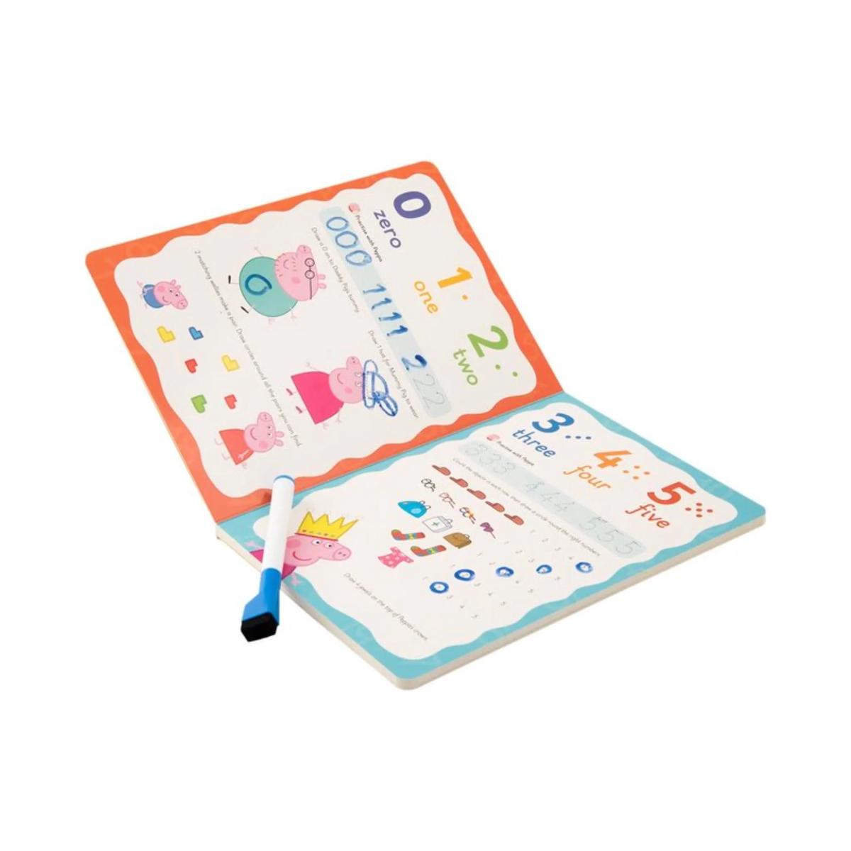 Peppa Pig Wipe Clean First Counting