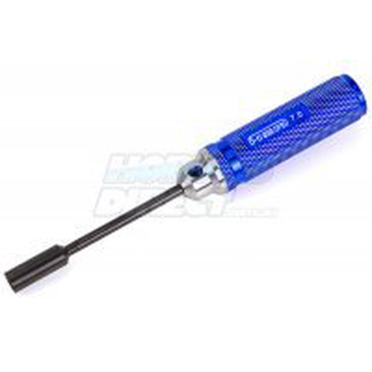 H295570 HSP Blue Aluminium 7mm Hex Socket Driver
