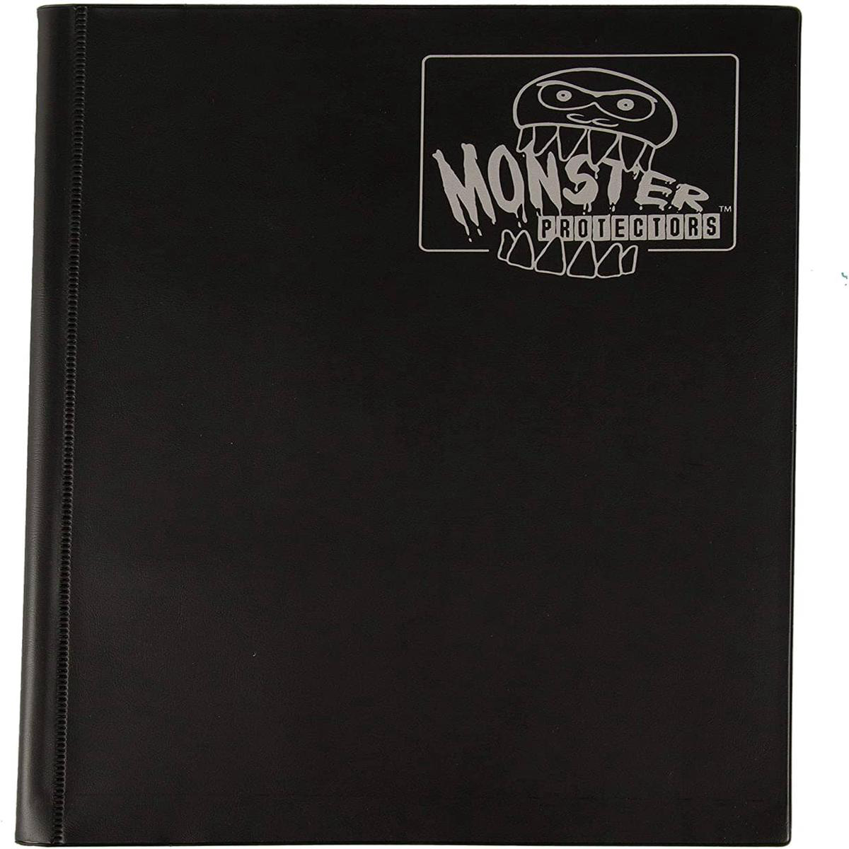 Monster Binder 9 Pocket Side Loading Matte Black