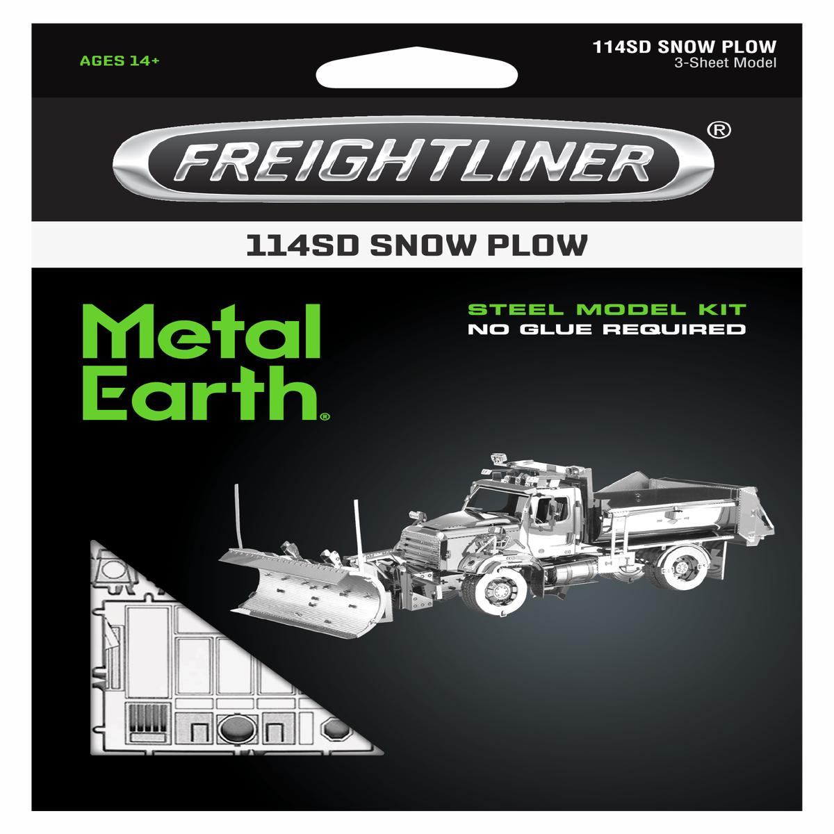 Freightliner 114SD Snow Plow