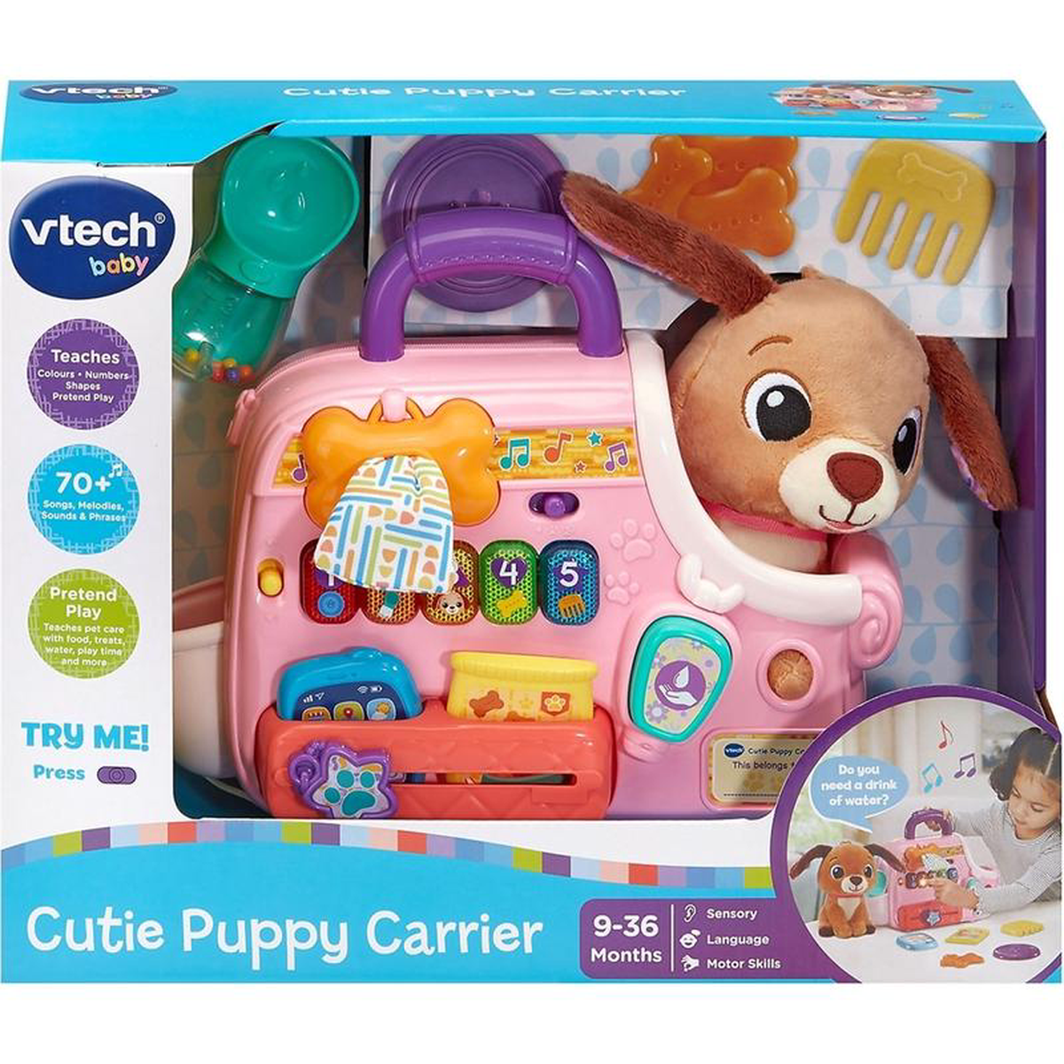VTech Cutie Puppy Carrier
