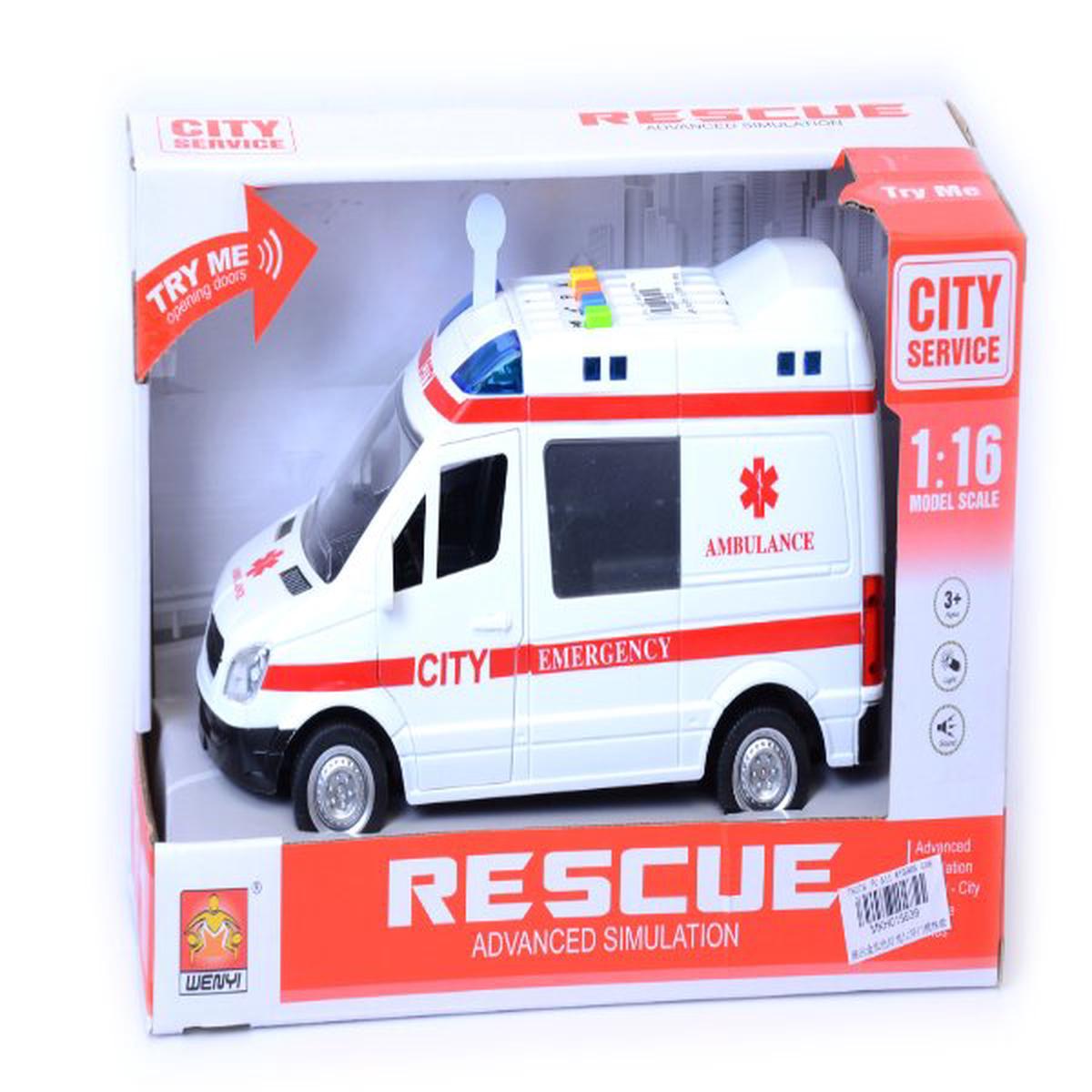 Ambulance With Lights IC