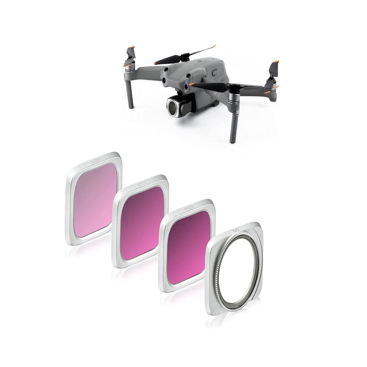 4 PACK FILTER SET FOR AIR 2S (CPL ND 16 ND32 ND64)