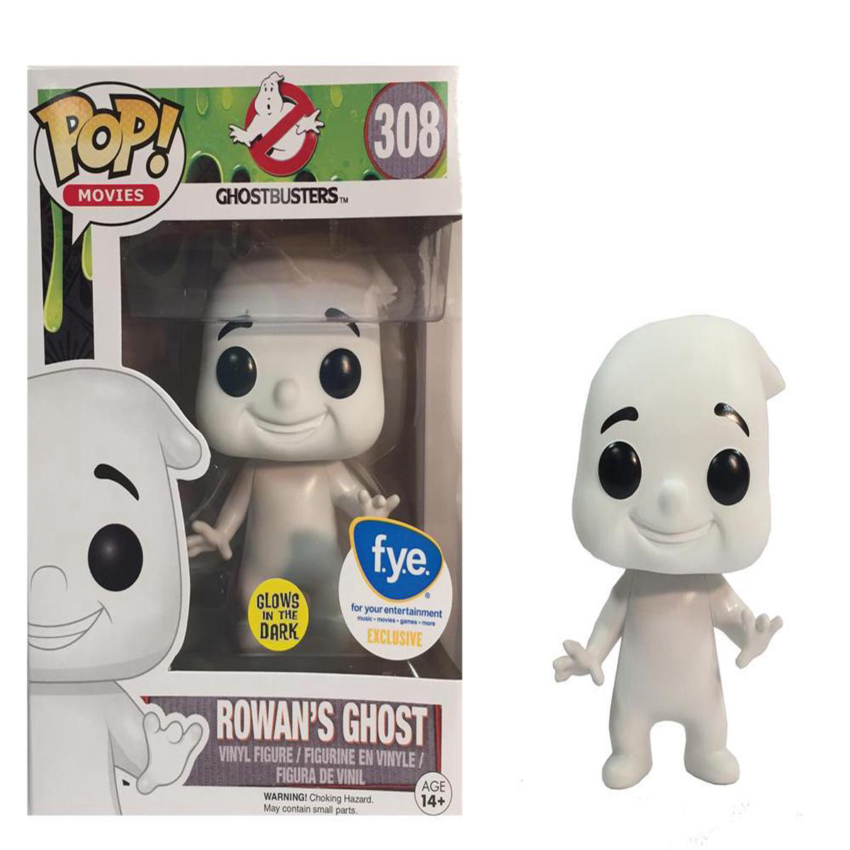 Funko Pop Ghostbusters Rowan8217s Ghost GITD Exclusive 308