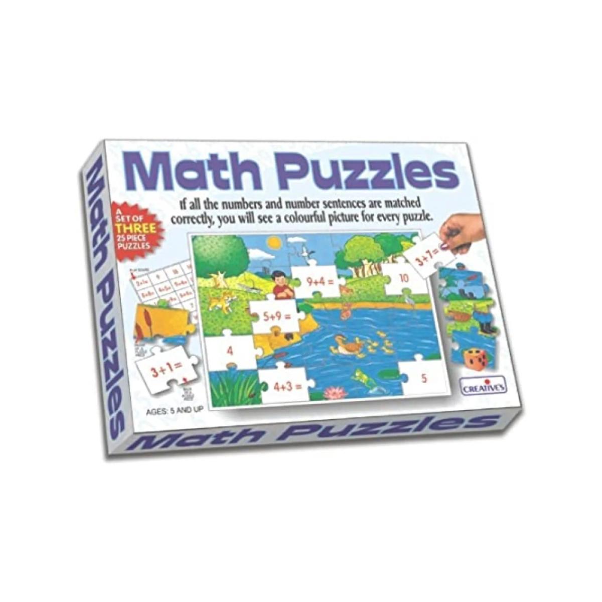 Creatives Math Puzzles Add Subtract