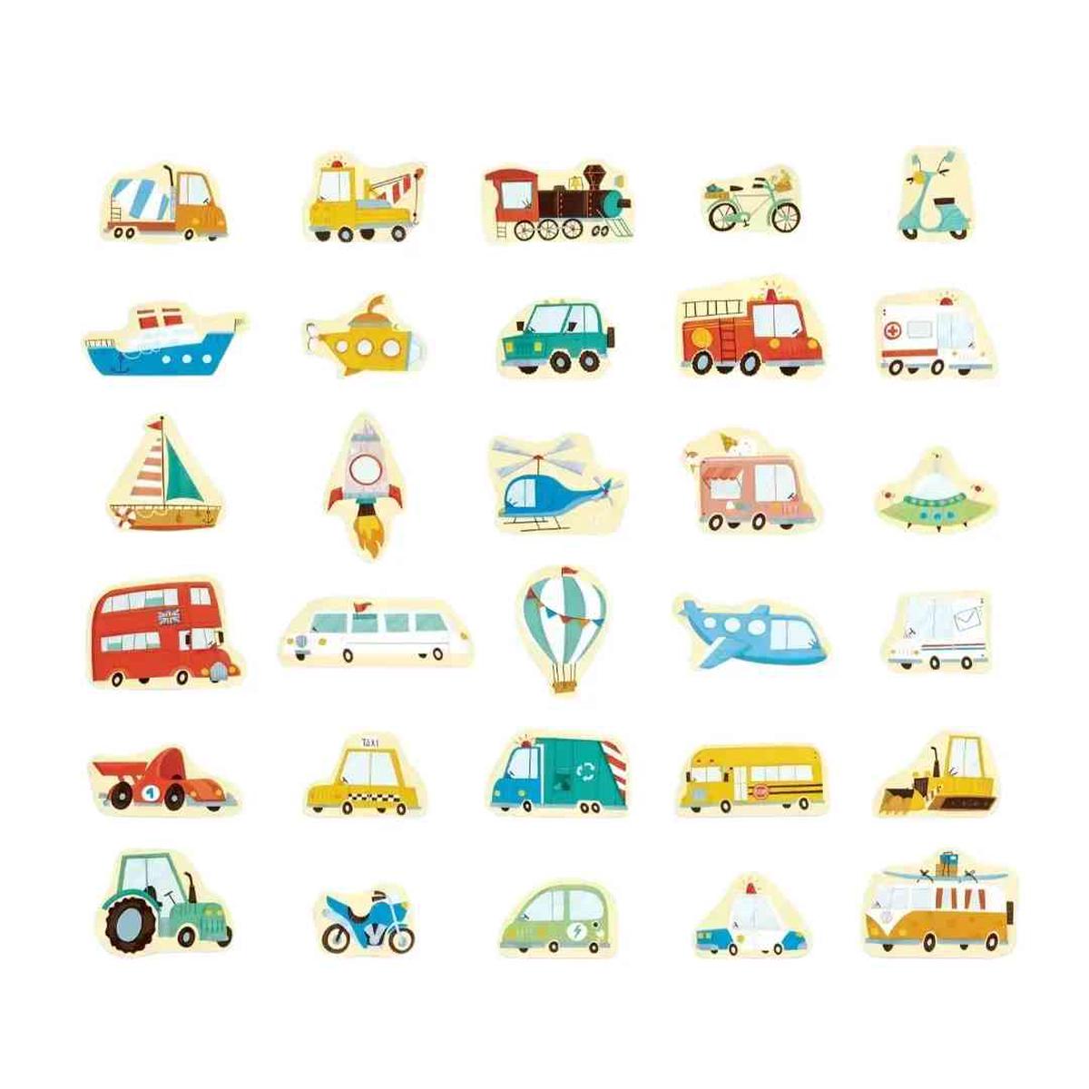 Hape Magnetic Vehicles Set