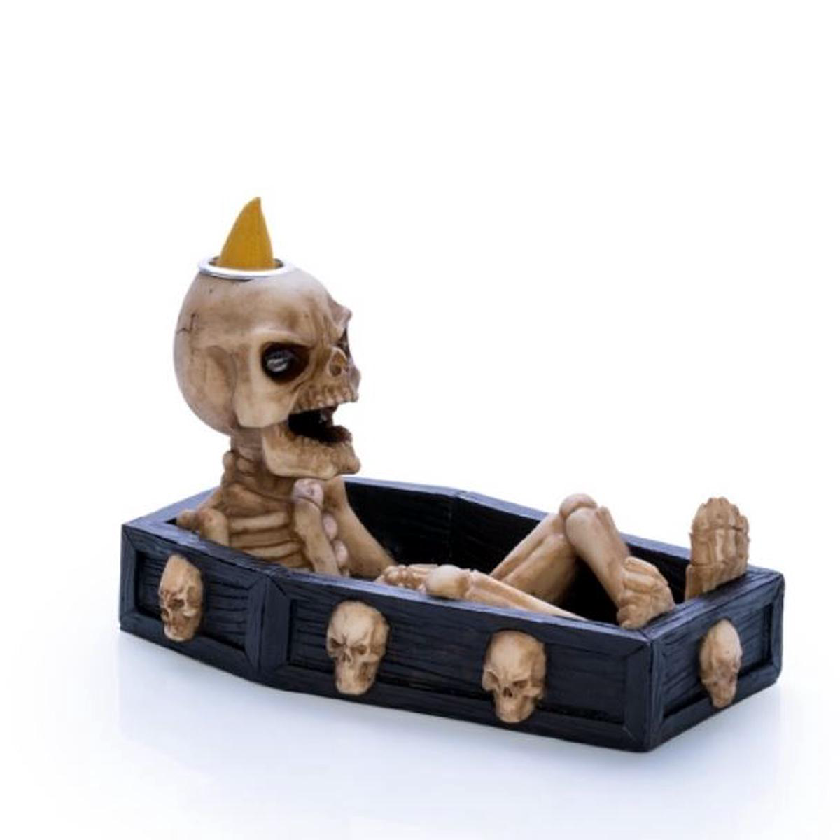 INCENSE BURNER 038 BACKFLOW SKELETON 15CM