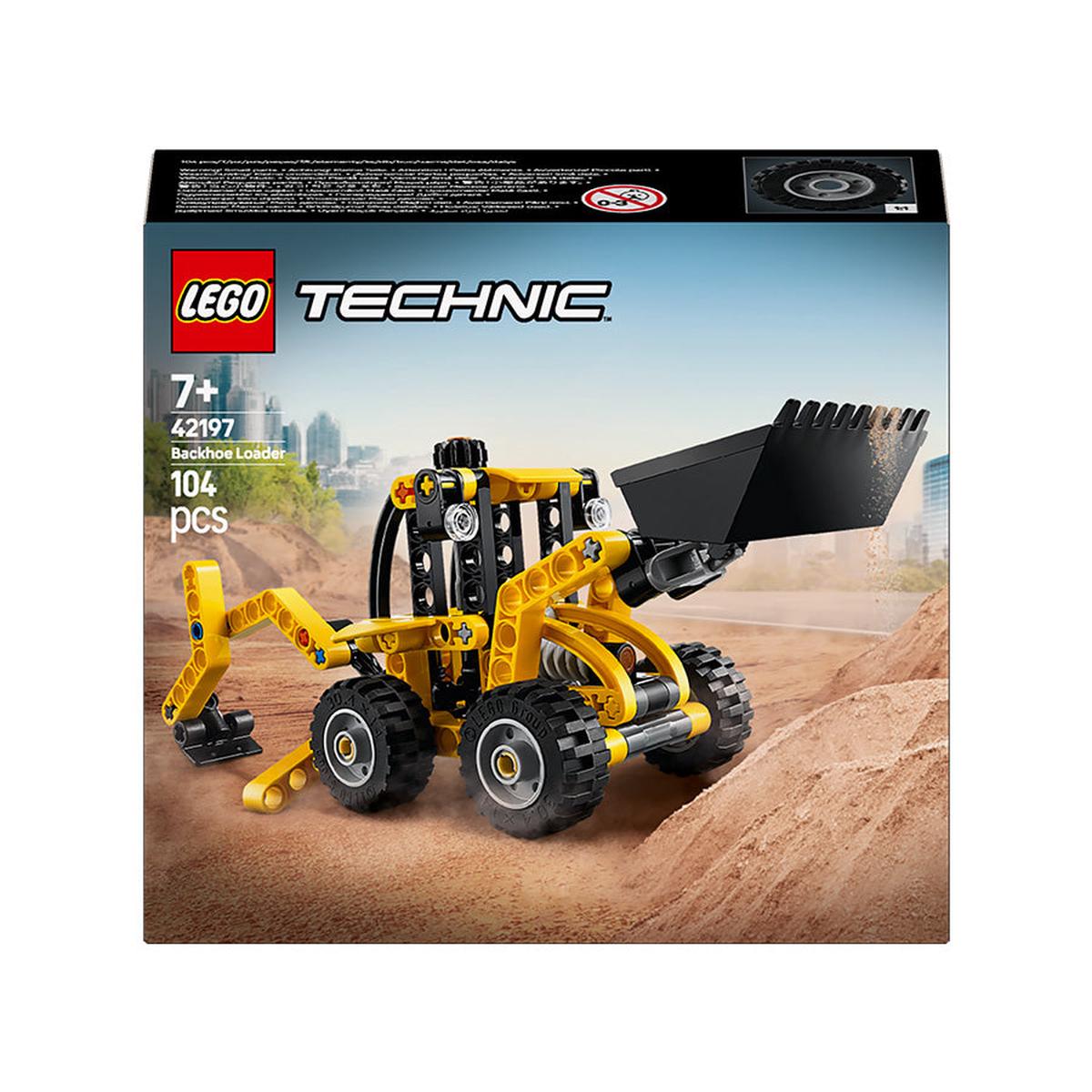 LEGO Technic Backhoe Loader Construction Vehicle Toy 42197