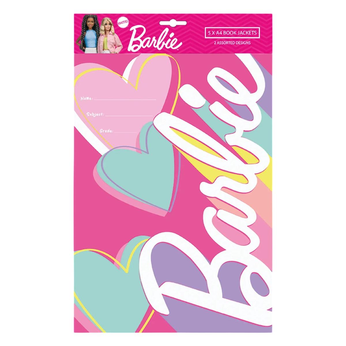 Barbie Pop A4 Book Jackets Die Cut