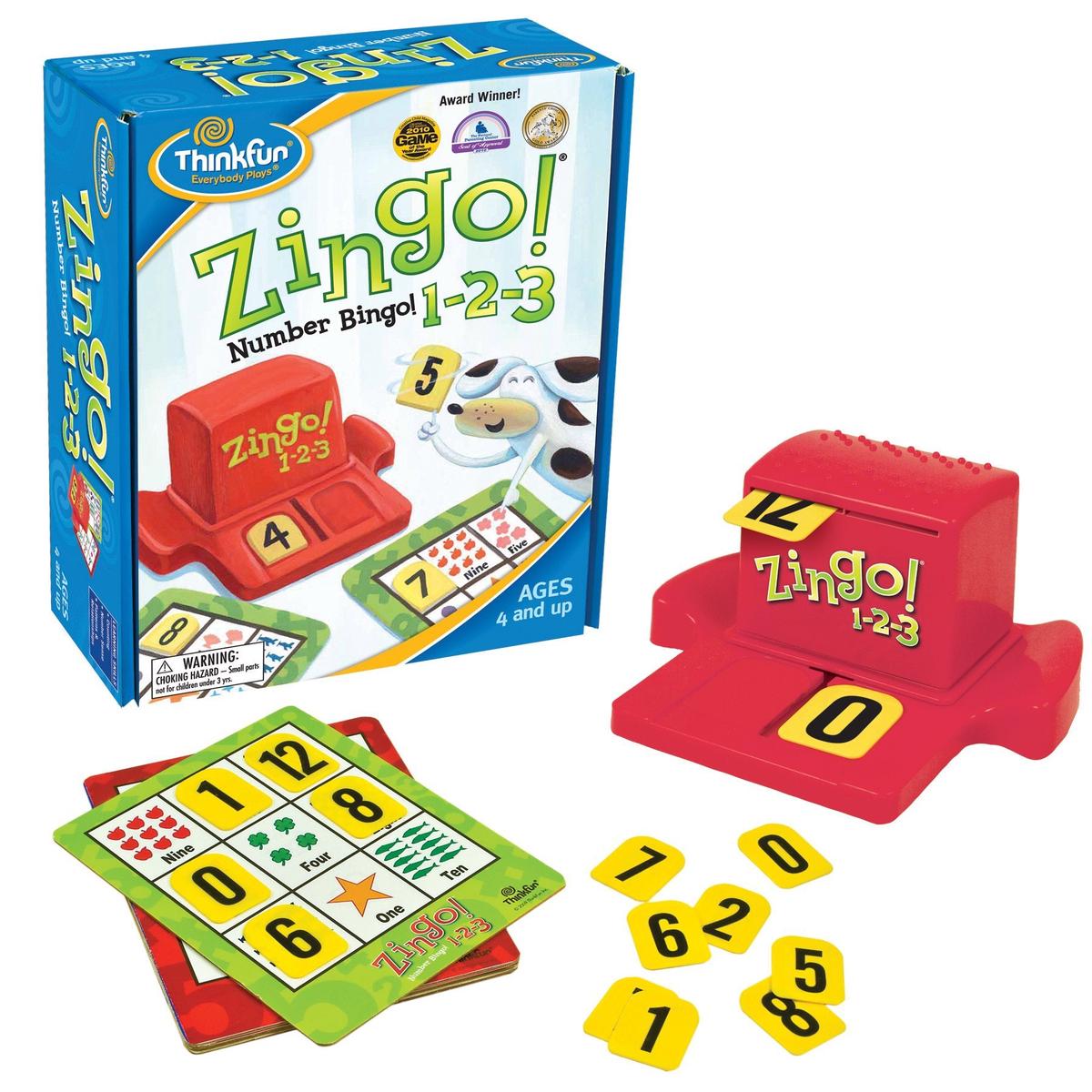 Zingo 1 – 2 – 3 – ThinkFun – 4yrs