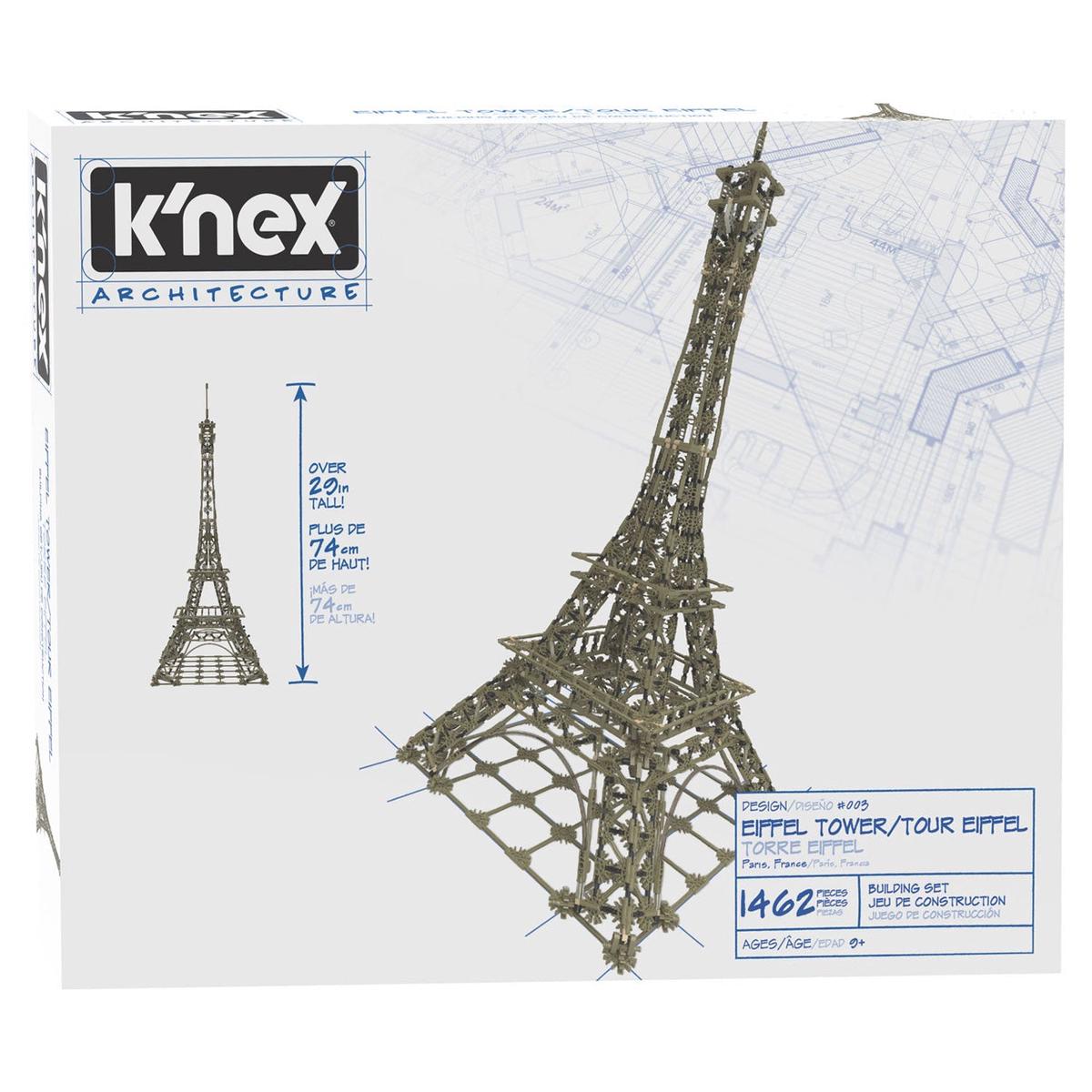 Knex Architecture – Eiffel Tower – 1462pcs 74cm – 9yrs