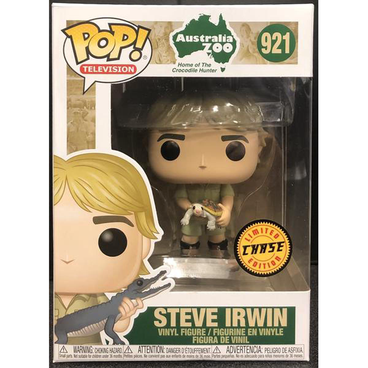 Steve Irwin Crocodile Hunter CHASE Pop Vinyl