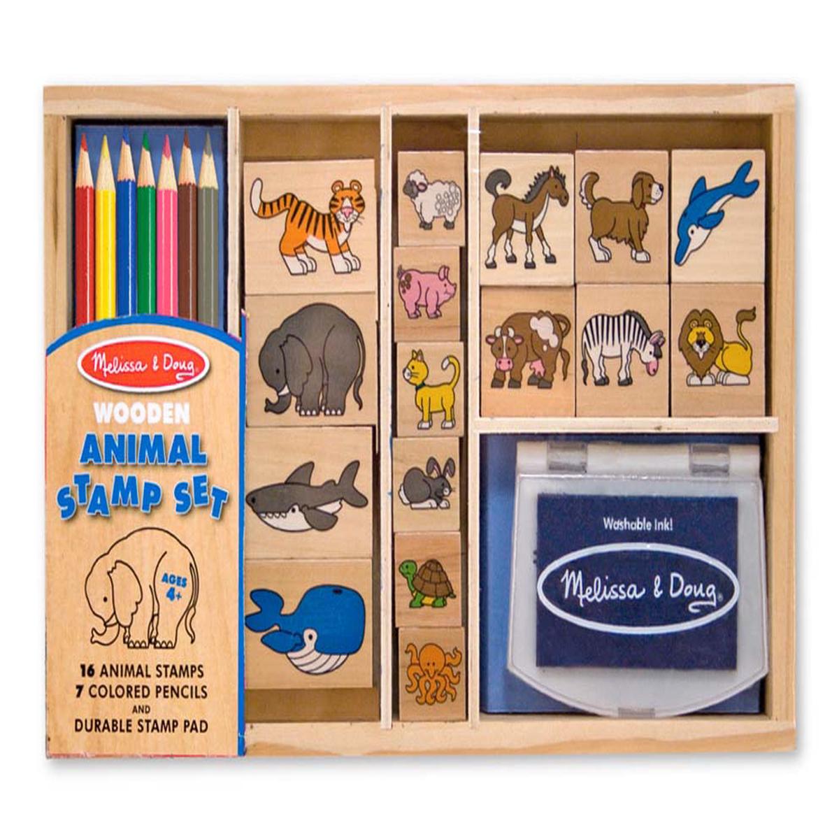Melissa and Doug Animal Stamp Set
