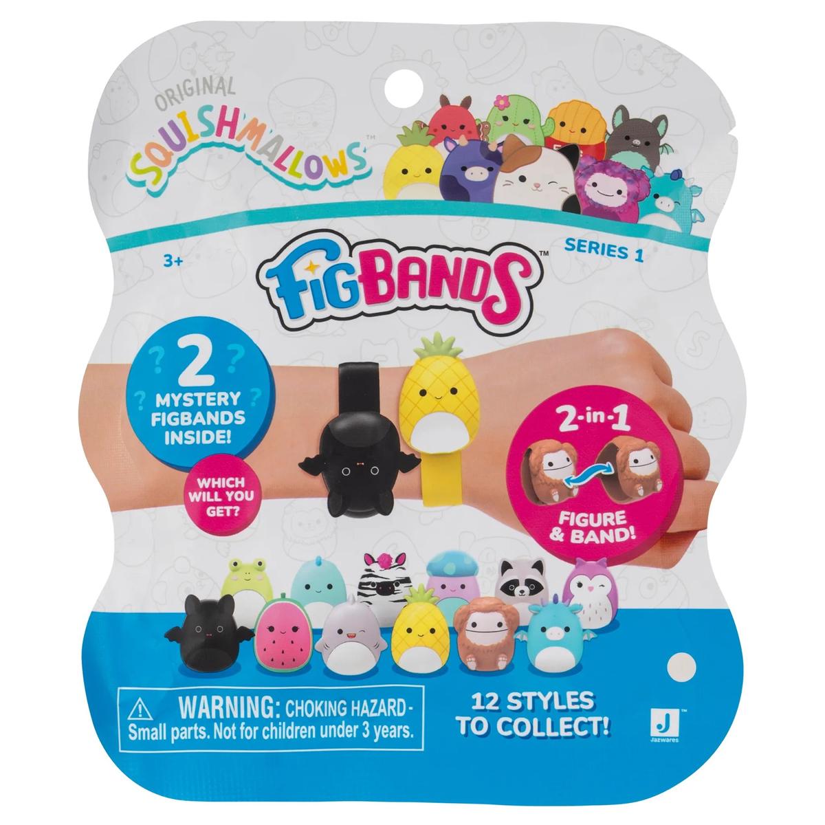 FigBands 2 Pack Squishmallow (Mystery Bag)