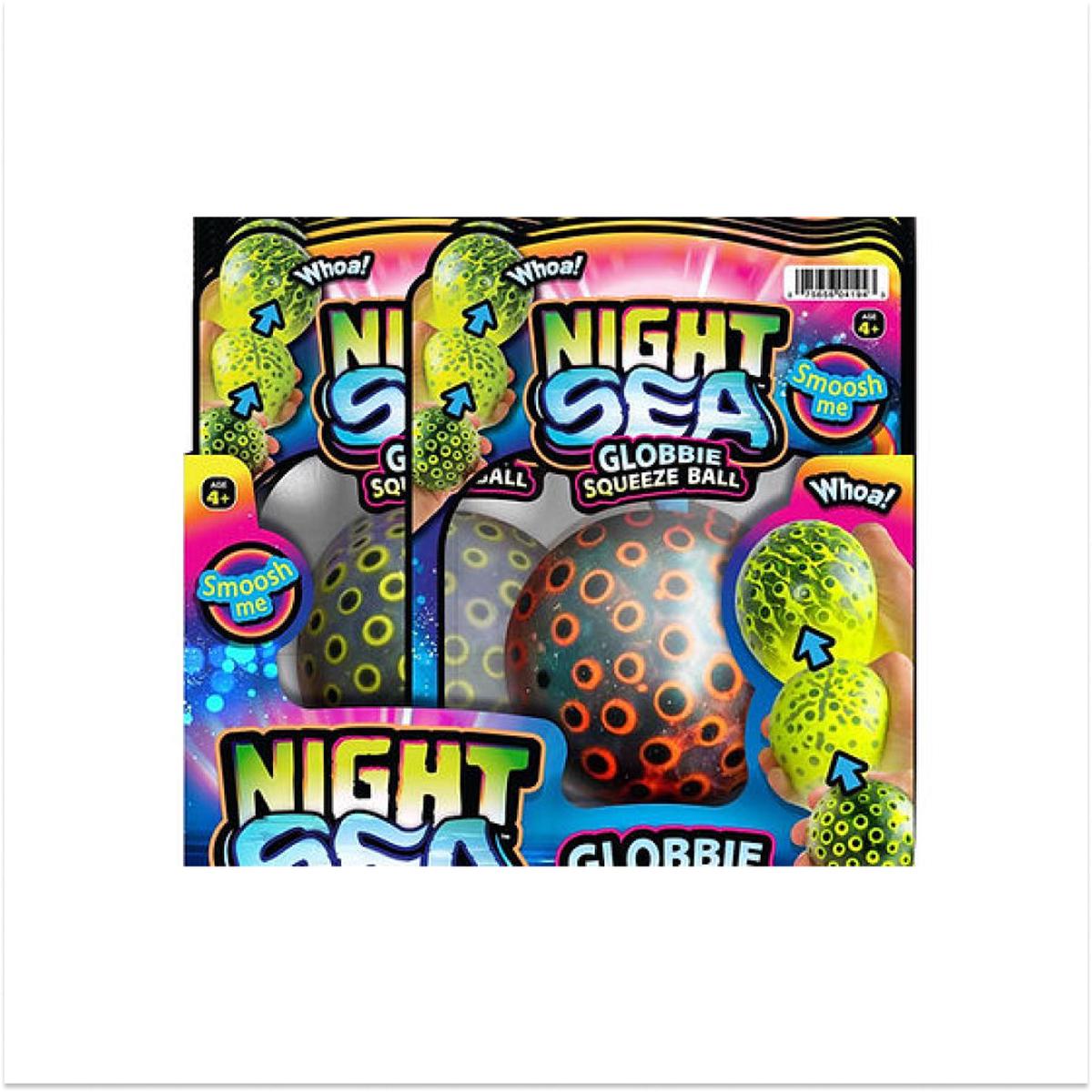 Ja-Ru Night Sea Globbie Squeeze Ball Assorted