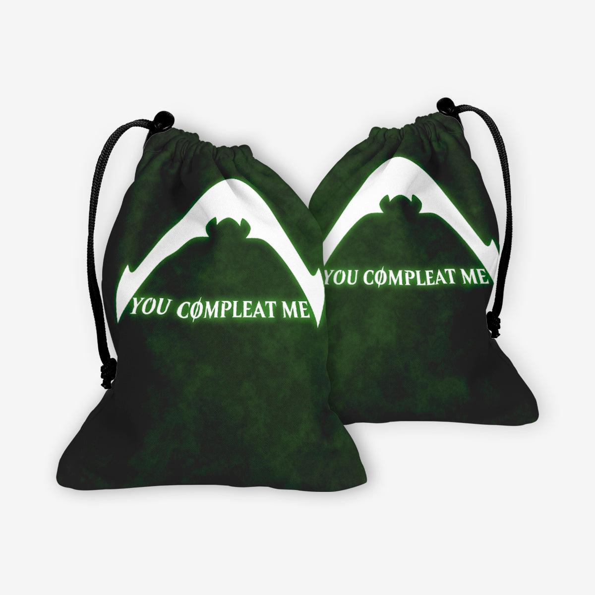 You Compleat Me Dice Bag