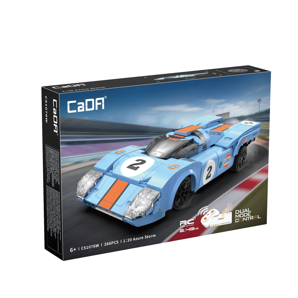 CaDA 120 Azure Storm C51076W