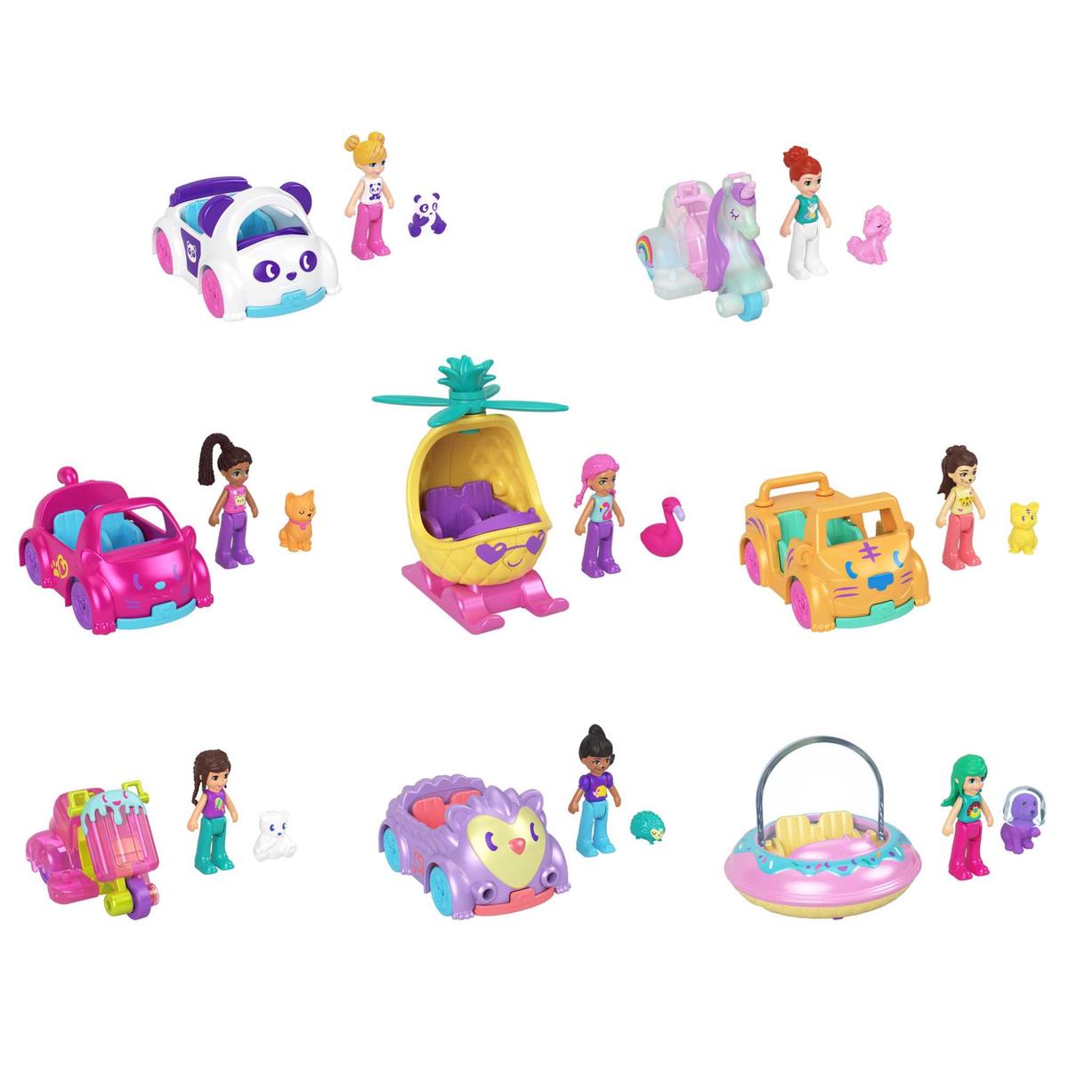 Polly Pocket Doll Vehicle Assortment
