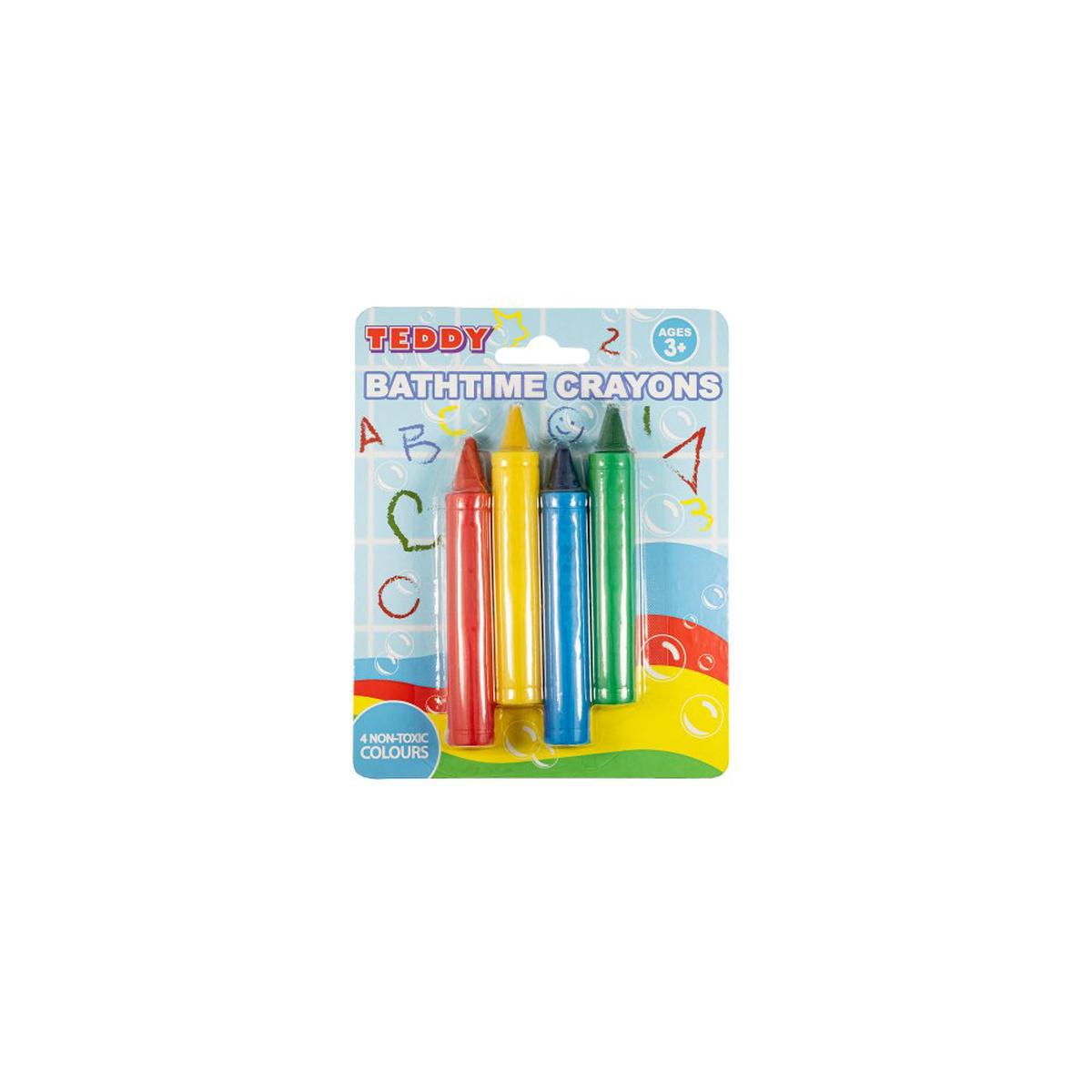 Teddy Bathtime Crayons