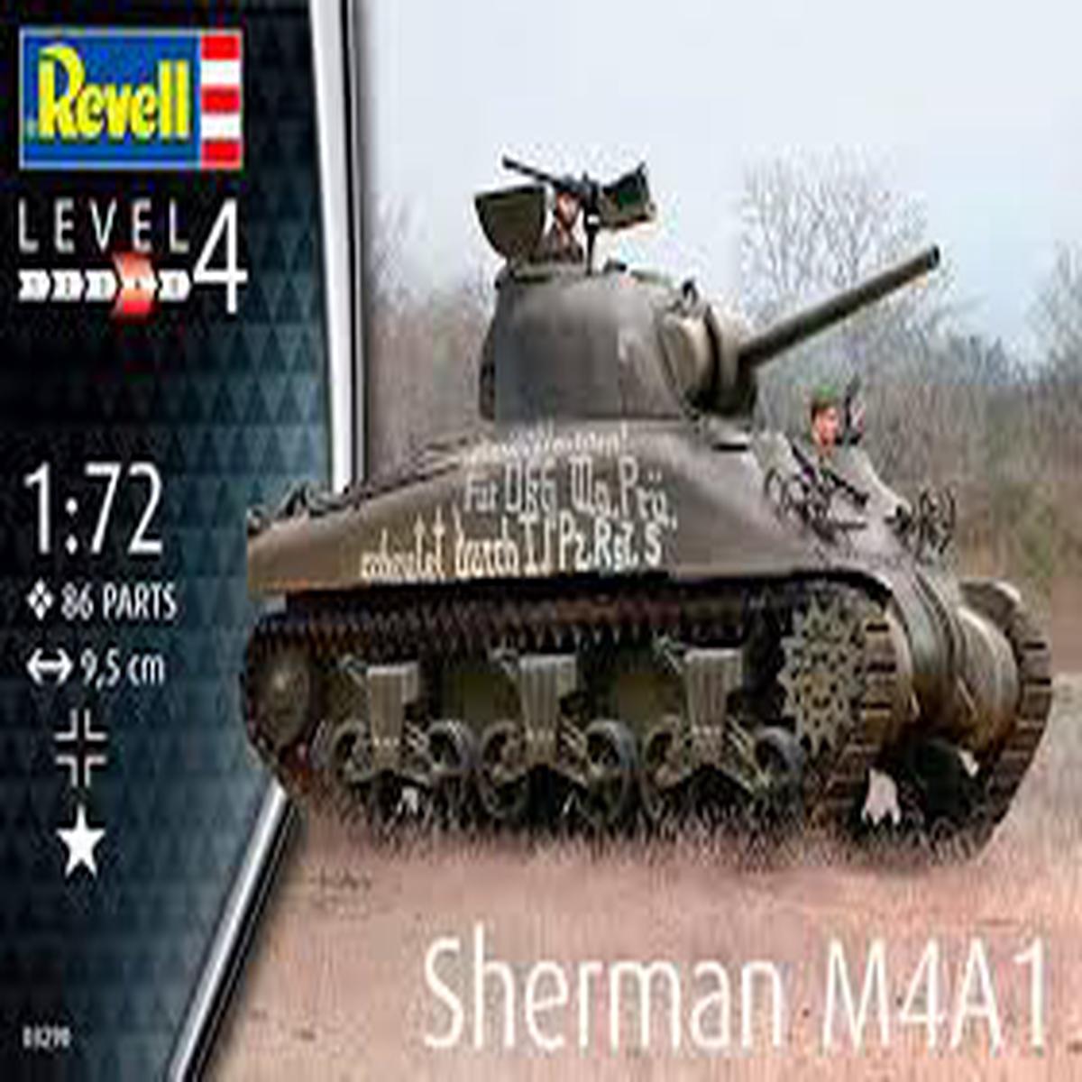 Revell 172 Sherman M4A1