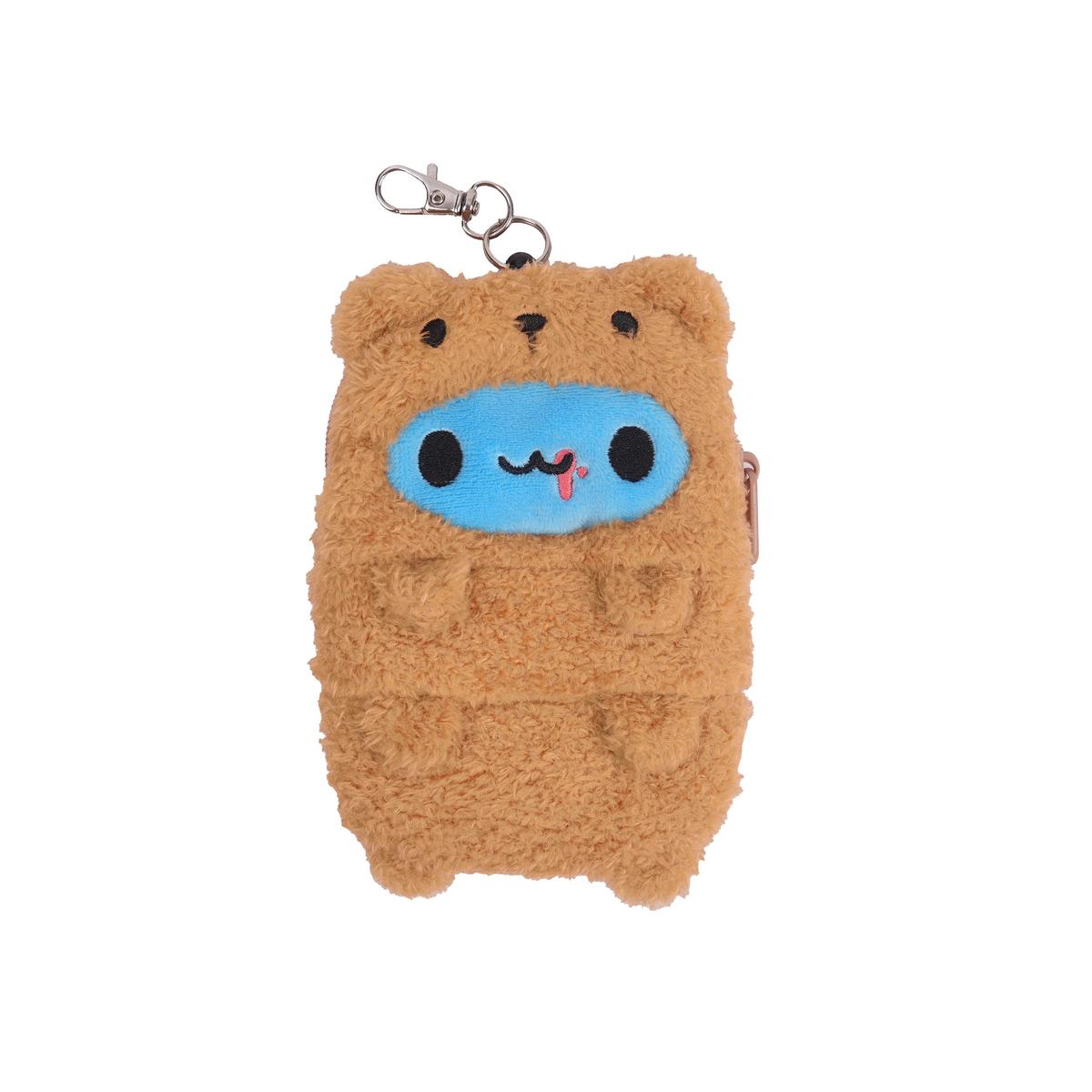Bugcat Capoo: Brown Bear Capoo Plush Stretchable Ticket Holder