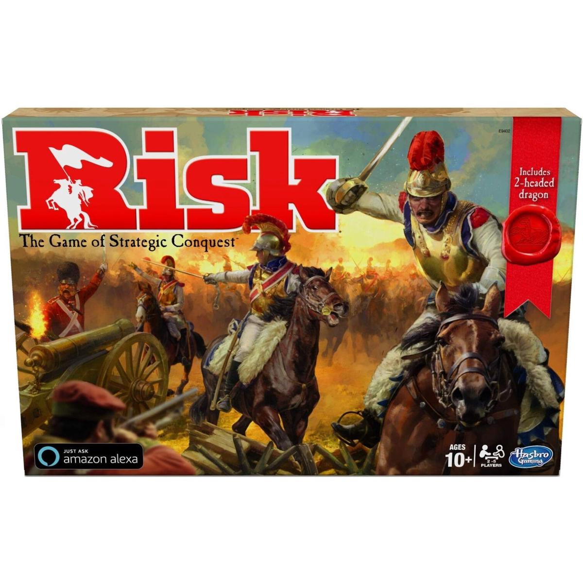 Risk Game With Dragons [Board Game, 2-5 Players]