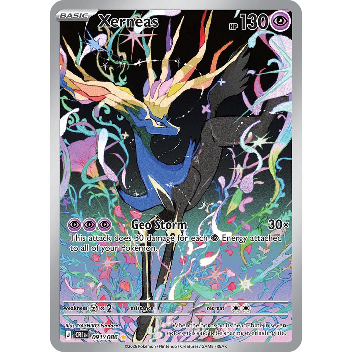 Xerneas CRI 091086 – Holo