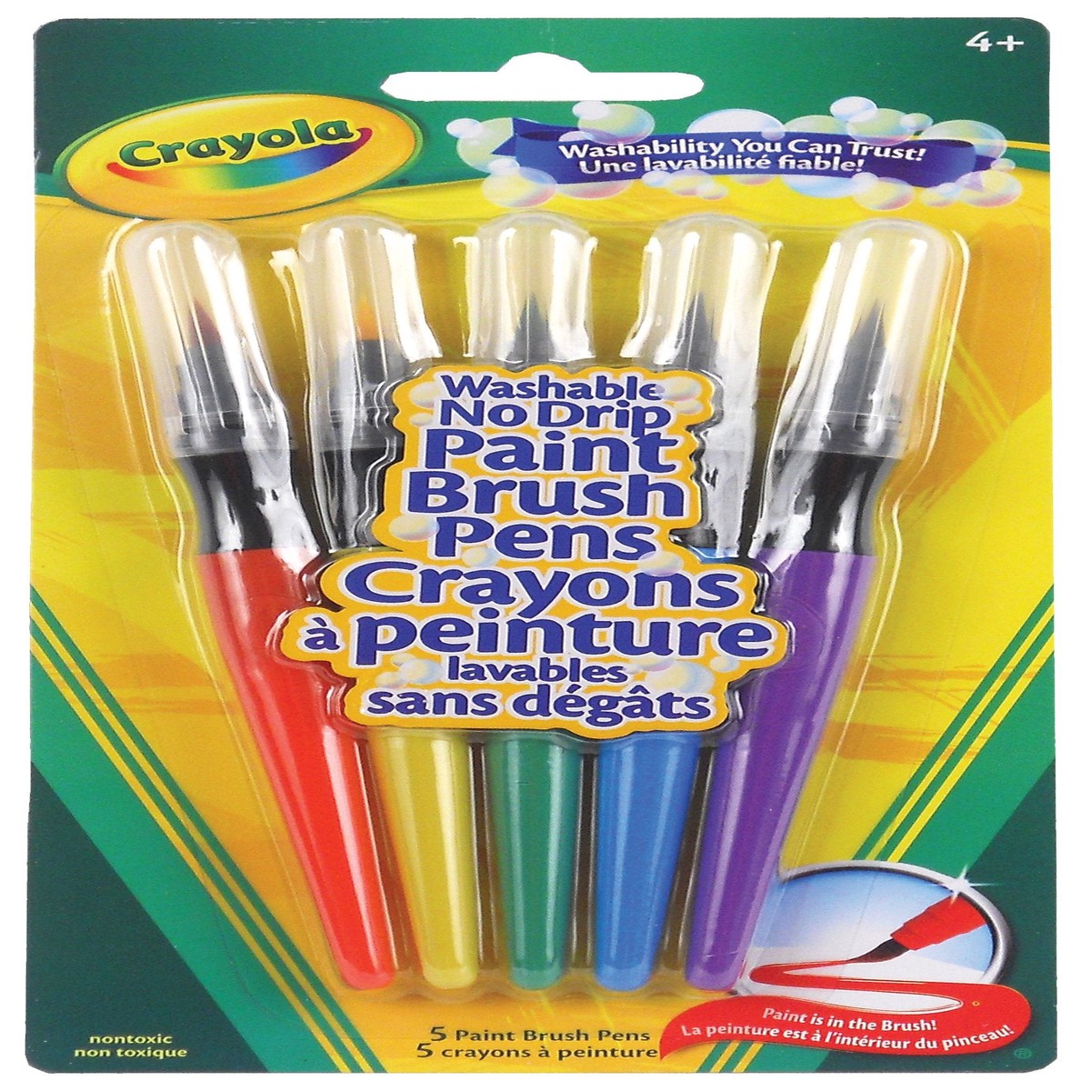 Crayola – Washable Paint Brush Pens